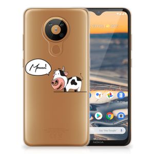 Nokia 5.3 Telefoonhoesje met Naam Cow