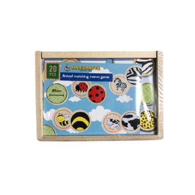 Marionettewood Memory Spel - Dieren Spel - Kids