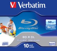 Verbatim 43736 Blu-ray BD-R DL disc 50 GB 10 stuk(s) Jewelcase Bedrukbaar