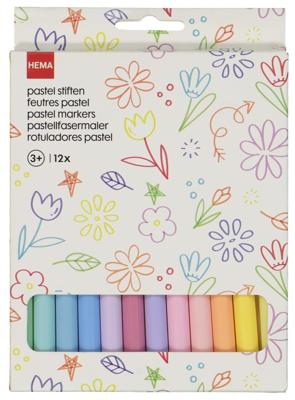 HEMA Pastelstiften - 12 Stuks HEMA Pastelstiften - 12 Stuks