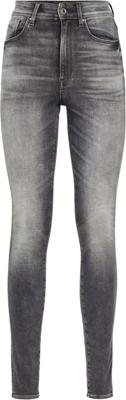 Kafey studs ultra high skinny grey denim