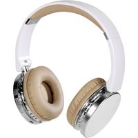 Vivanco NEOS AIR WHITE On Ear koptelefoon Bluetooth Wit Vouwbaar, Headset, Oorbeugel, Volumeregeling - thumbnail