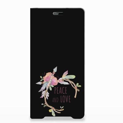 Sony Xperia XZ3 Magnet Case Boho Text