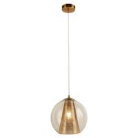 Searchlight Gouden hanglamp Conio met glas 8271SB - thumbnail