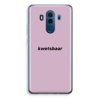 kwetsbaar: Huawei Mate 10 Pro Transparant Hoesje - thumbnail