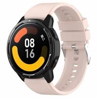 By Qubix - Siliconen sportband - Lichtroze - Compatible met Xiaomi Redmi Watch 5 Active/Redmi Watch 5 Lite - Compatible Xiaomi bandje