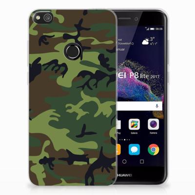 Huawei P8 Lite 2017 TPU bumper Army Dark