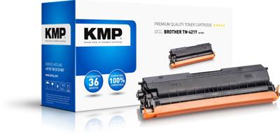 KMP Toner Brother TN-421Y/TN421Y yellow 1800 S. B-T101 remanufactured