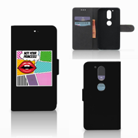Motorola Moto G4 | G4 Plus Wallet Case met Pasjes Popart Princess