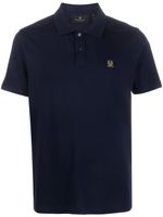 Belstaff polo à patch logo - Bleu - thumbnail