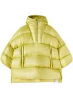 Jil Sander cape à col zippé - Vert - thumbnail