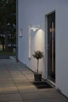 Konstsmide Vega 412-250 LED-buitenlamp (wand) Energielabel: F (A - G) LED LED vast ingebouwd 5 W Wit
