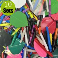 Dartflights en Dartshafts - 10 sets - thumbnail