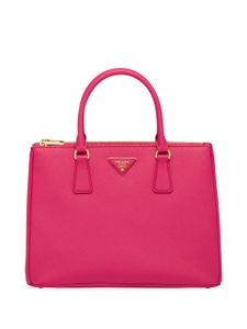 Prada grand sac Galleria en cuir - Rose