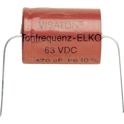 Visaton Elco 100 UF Luidsprekercondensator 100 µF