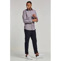 SELECTED HOMME regular fit overhemd SLHNEW-MARK rood/blauw