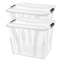 Siena Home Opbergdoos, 55 l, set van 2 Anzio