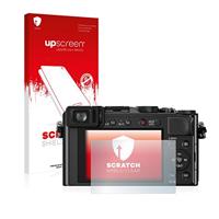 upscreen Schermbeschermer voor Panasonic Lumix DMC-LX100 Screen Protector Transparant, Antikras, Anti-Vingerafdruk