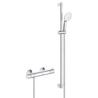 Grohe Grohtherm 800 comfortset 150mm met koppelingen 90cm chroom 34566002 - thumbnail