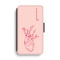 Blooming Heart: iPhone XS Max Flip Hoesje - thumbnail