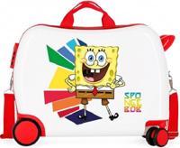 Disney koffer Spongebob junior 34 liter ABS 50 cm rood/wit