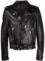 AMIRI veste de moto en cuir - Noir - thumbnail