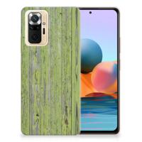 Xiaomi Redmi Note 10 Pro Bumper Hoesje Green Wood