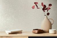 marburg Vliesbehang effen beton structuur pleisterwerk optiek crème beige 34520