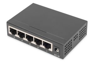 Digitus DN-80202 netwerk-switch Unmanaged Gigabit Ethernet (10/100/1000) Zwart