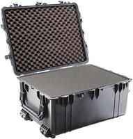 Peli 1630 Oersterke Trolley Transport Koffer Voor Drones, Foto- En Videoapparatuur, Ip67 Water- En Stofdicht, Capaciteit: 148L, Gemaakt In De Vs, Met Aanpasbaar Plukschuim, Kleur: Zwart