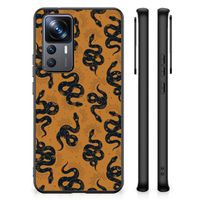 Dierenprint Telefoonhoesje voor Xiaomi 12T | 12T Pro Snakes