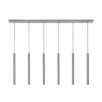 Ztahl design hanglamp Bergamo 6L - rvs Ztahl design hanglamp Bergamo 6L - rvs