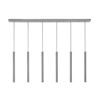 Ztahl design hanglamp Bergamo 6L - rvs