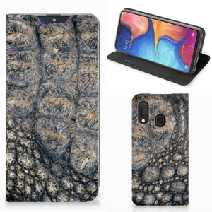 Samsung Galaxy A20e Hoesje maken Krokodillenprint