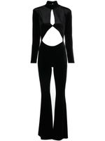 The New Arrivals Ilkyaz Ozel combinaison Dalida en velours - Noir