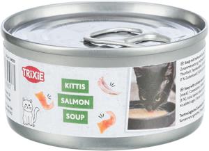 TRIXIE SOUP MET KIP EN ZALM 4X4X80 GR