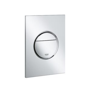 Grohe Bedieningsplaat Nova Cosmopolitan S WC DF 13x17,2 cm Chroom