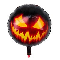 Folieballon Halloween Creepy Pumpkin (45cm) - thumbnail