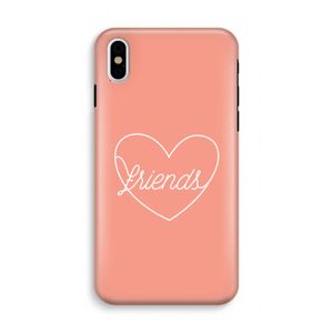 Friends heart: iPhone X Tough Case