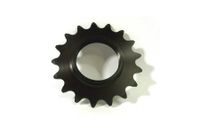 Fixed Tandwiel 18t + Lockring - Zwart