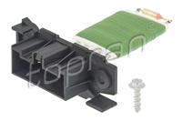 Weerstand, interieurventilator TOPRAN, u.a. für Opel, Fiat, Alfa Romeo, Peugeot, Citroën, Vauxhall