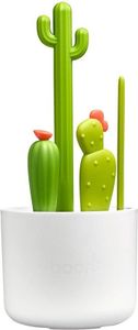 Set van 4 Cactusborstels - Boon wit