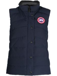 Canada Goose gilet Freestyle à design matelassé - Bleu