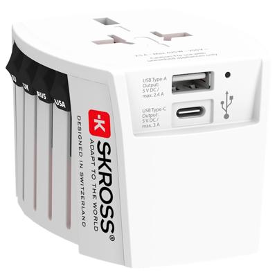 Skross 60572 oplader voor mobiele apparatuur Wit