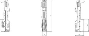 Siemens 6ES7193-6BP00-0DA0 PLC-klem 28.8 V/DC