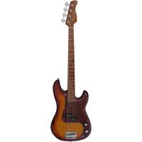 Sire Marcus Miller P5-4 Alder Tobacco Sunburst elektrische basgitaar - thumbnail