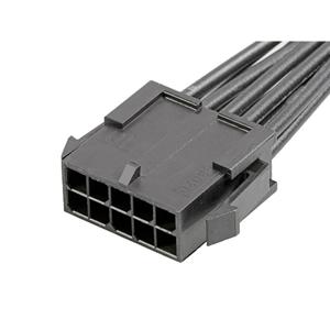 Molex 2147572101 Male behuizing (kabel) Totaal aantal polen: 10 Inhoud: 1 stuk(s) Bulk