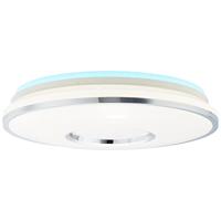 BRILLIANT lamp Visitation LED plafondlamp wit-zilver 49cm | 1x 32W LED geïntegreerd, (3125lm, 3000-6000K) | Schaal A ++ tot E | Oneindig dimbaar