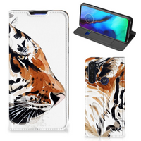 Bookcase Motorola Moto G Pro Watercolor Tiger