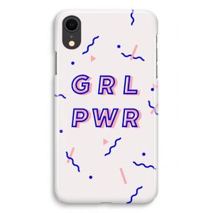 GRL PWR: iPhone XR Volledig Geprint Hoesje